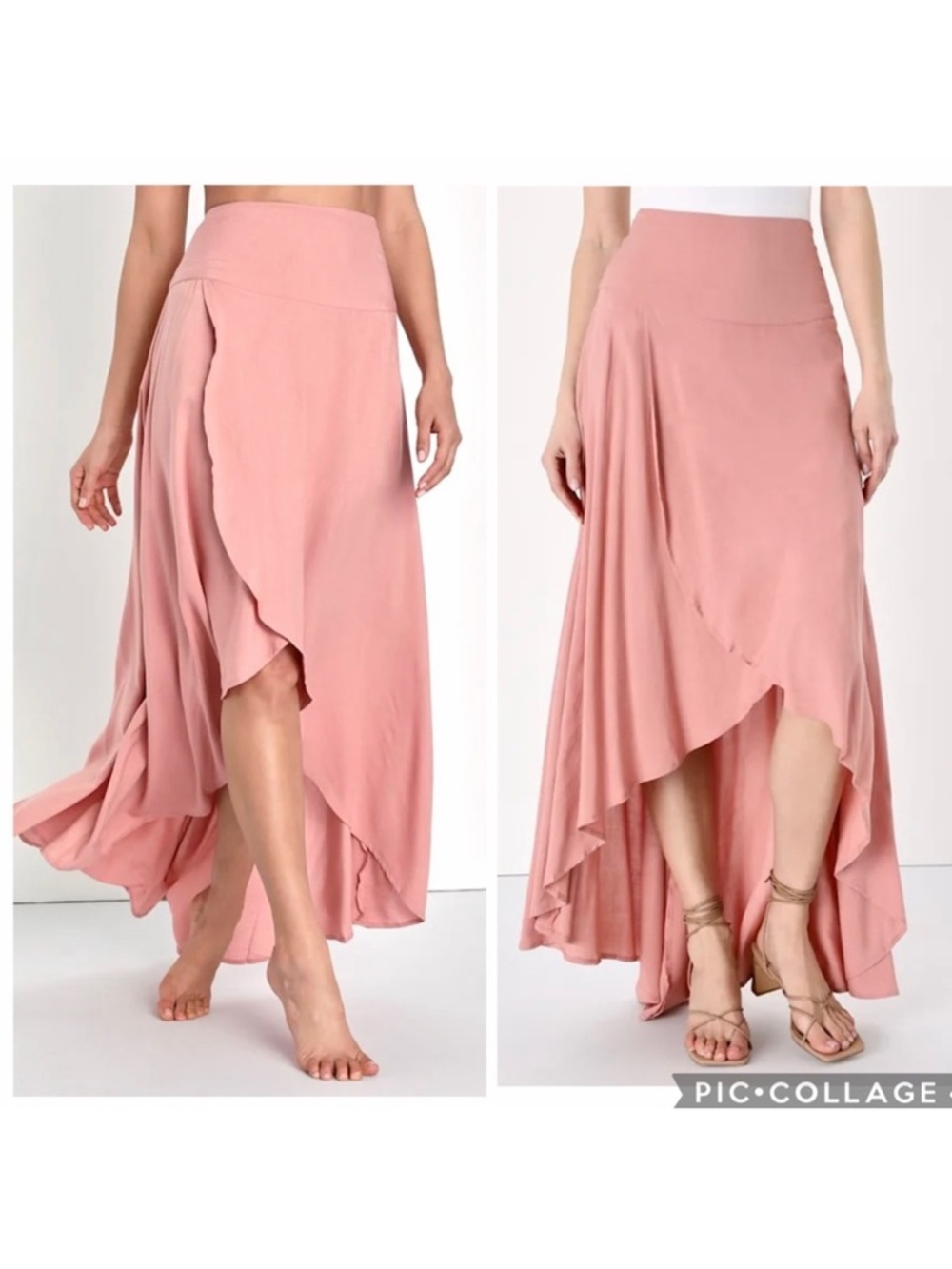 NWT Blush Ambrosio O’Neill High Low Skirt